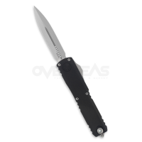 Microtech UTX-70 Gen IV D/E OTF Automatic Knife Black (M390MK 2.5" Stonewash),11474-10
