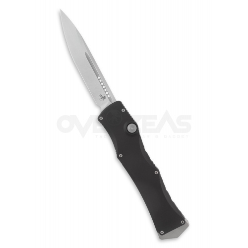 Microtech Halo IV S/E OTF Automatic Knife Black (M390MK 3.85" Stonewash),1150-10MS1 *MARFIONE SELECT*