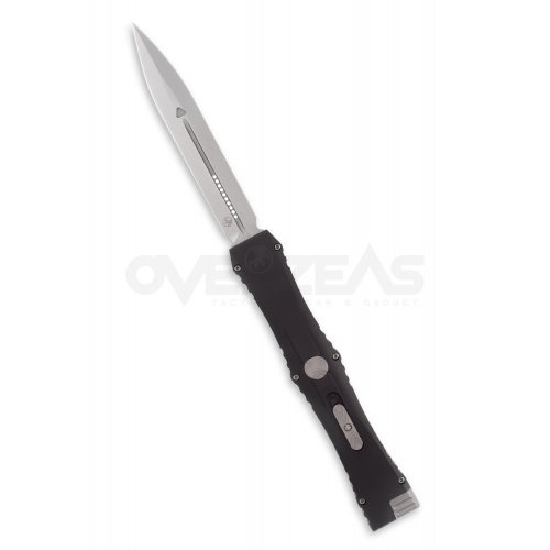 Microtech Nemesis IV D/E OTF Automatic Black (M390MK 4.4" Stonewash),1152-10MS1 *MARFIONE SELECT*