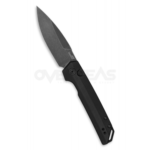 Kershaw Launch Iridium MagnaCut Automatic Knife Black G-10 (MAGNACUT 3.5" Blackwash),7038G10