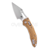 มีดพับ Microtech M-Stitch RAM-LOK Aluminum Tan Frag Pattern (M390MK 3.05" Stonewashed),169RL-10FLGTBK